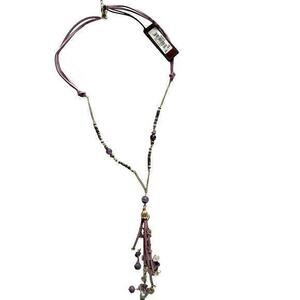 NWT Simply Noelle Beaded Chain Necklace